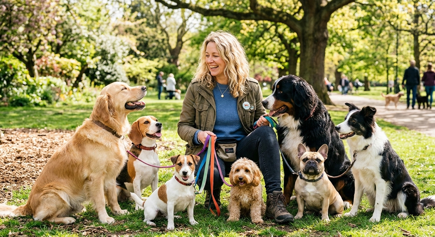 Alexandra, dog sitter et comportementaliste animalier