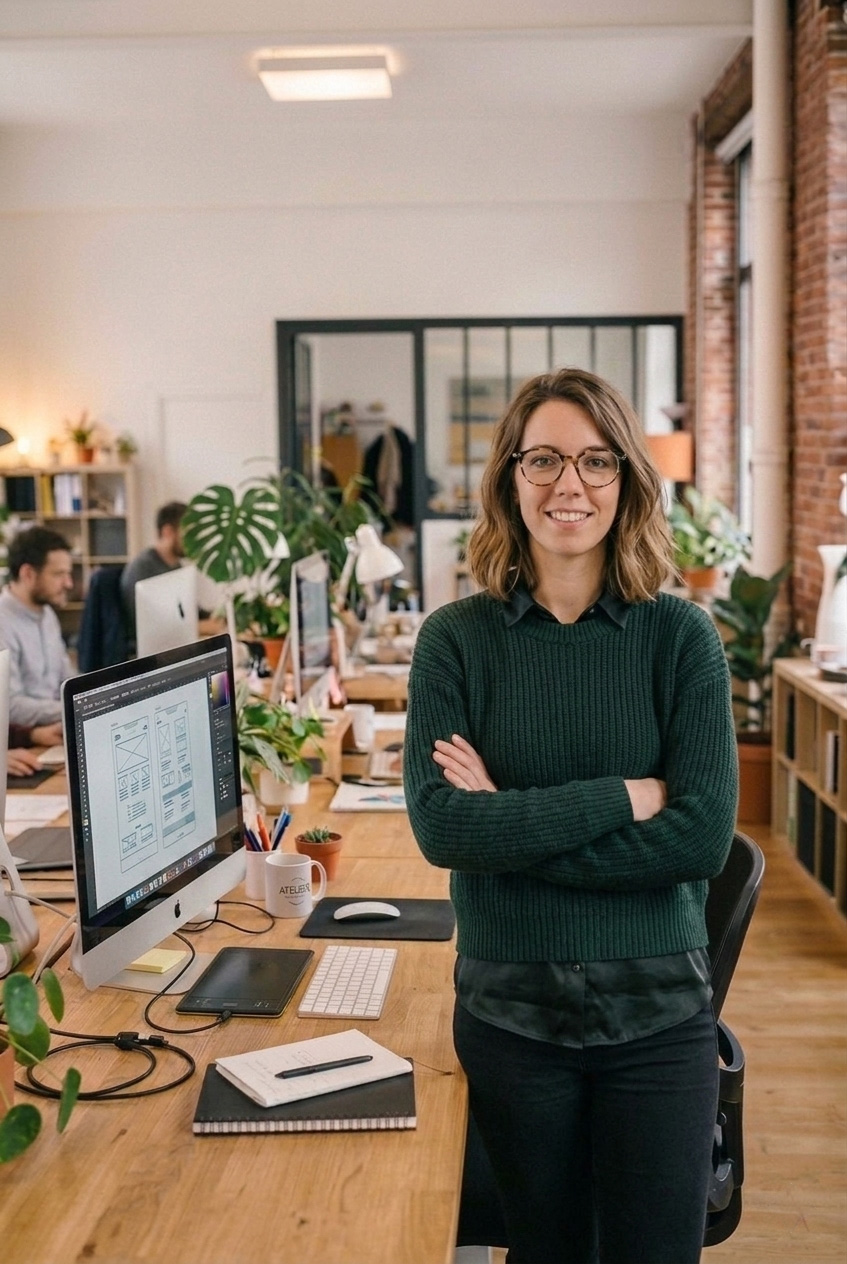 Lucille, fondatrice Un Site Tout Simple