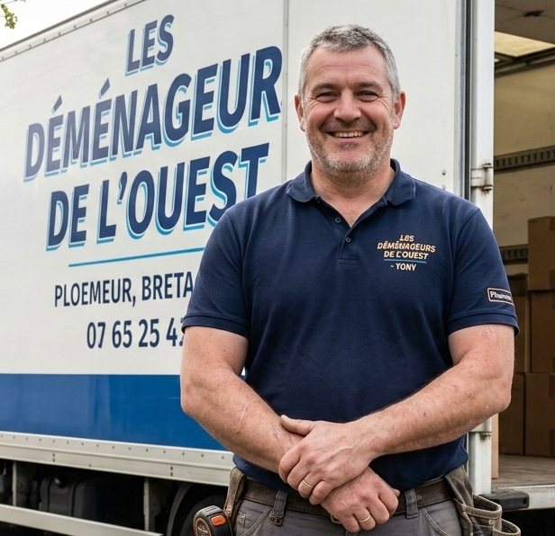 Tony en action — Déménagement à Ploemeur
